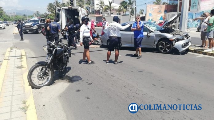 accidente motociclista