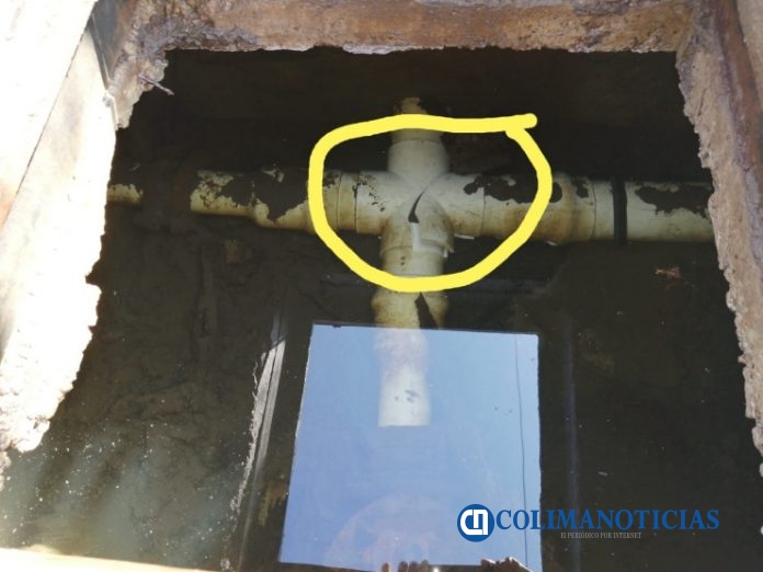 ciapacov fuga de agua
