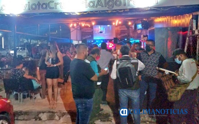 operativos sanitarios en bares colima
