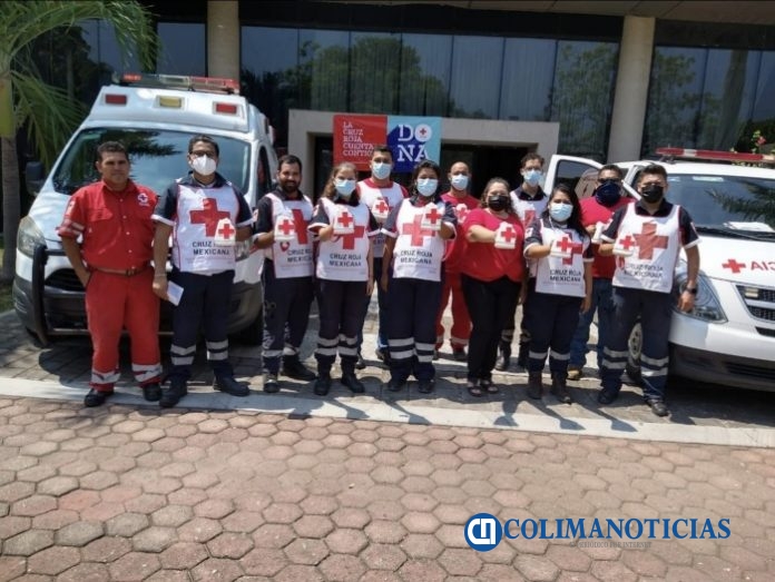 Colecta Anual 2021 en las instalaciones de Armería cruz roja