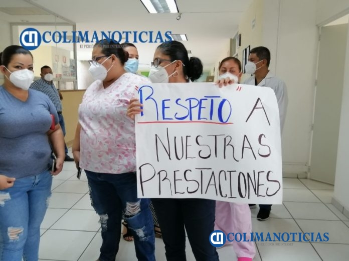 Paran labores trabajadores de la salud del hospital general de Manzanillo12
