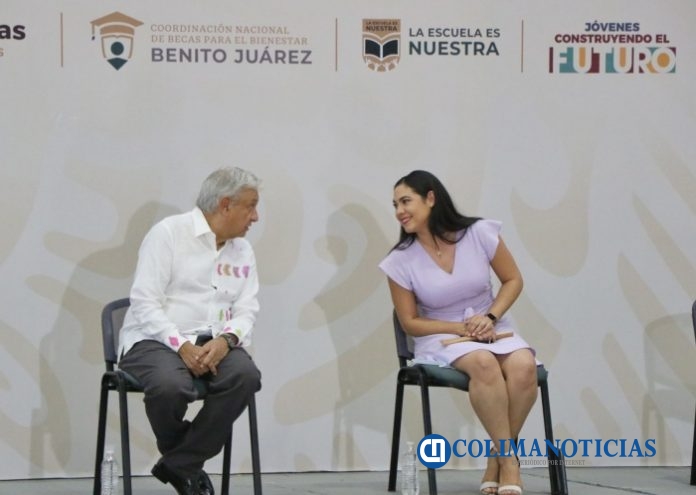 amlo e indira visita colima