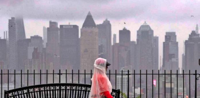 lluvia en NY