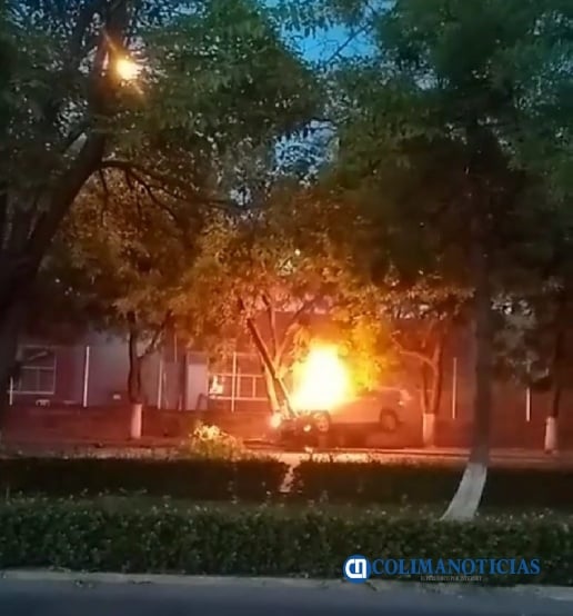 se accidenta y se incendia