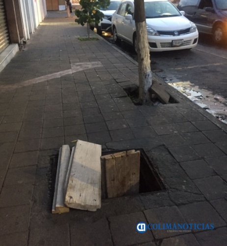 sin tapa de registro