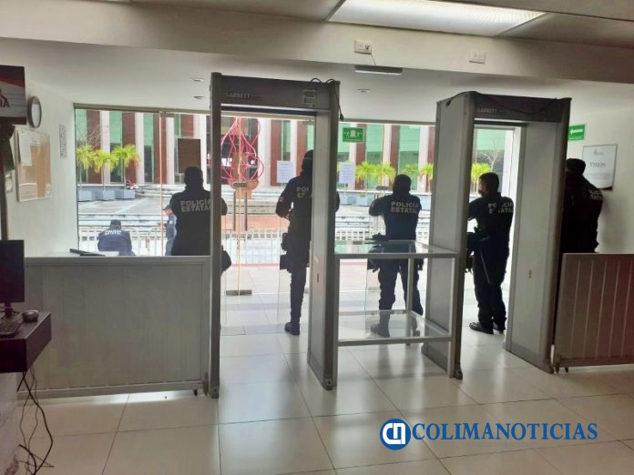 En medio de un fuerte dispositivo de seguridad cierra el periodo de la 59 Legislatura Local