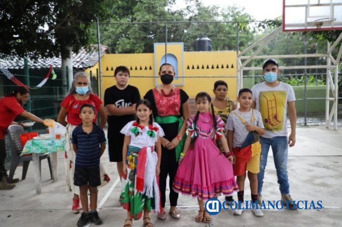 Realiza Voluntariado Tarde Mexicana en Nogueras