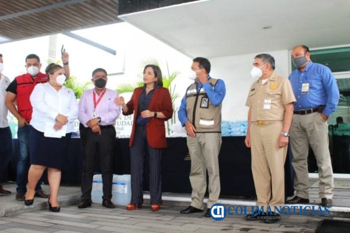 Refuerzan acciones anticovid con equipo y material donado por la comunidad portuaria