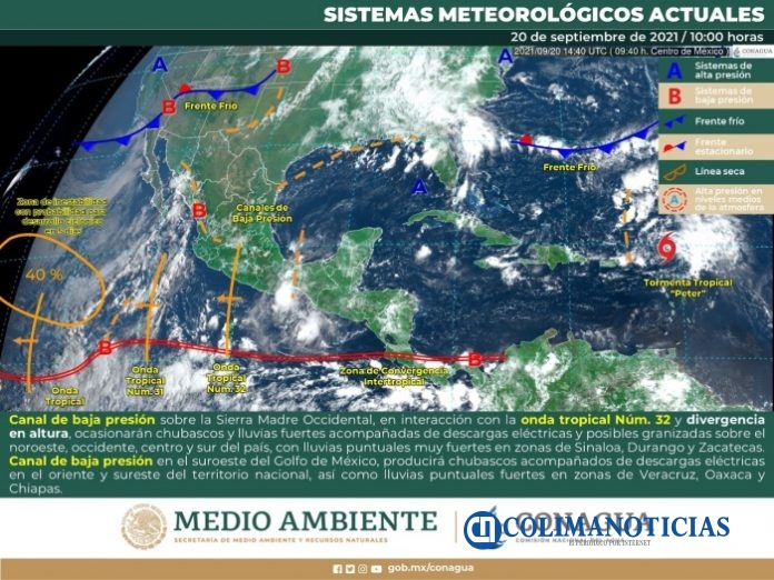 Se registra el primer frente frio de la temporada