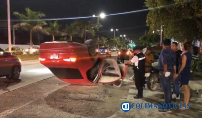Un menor lesionado en volcadura sobre el boulevard Miguel de la Madrid14