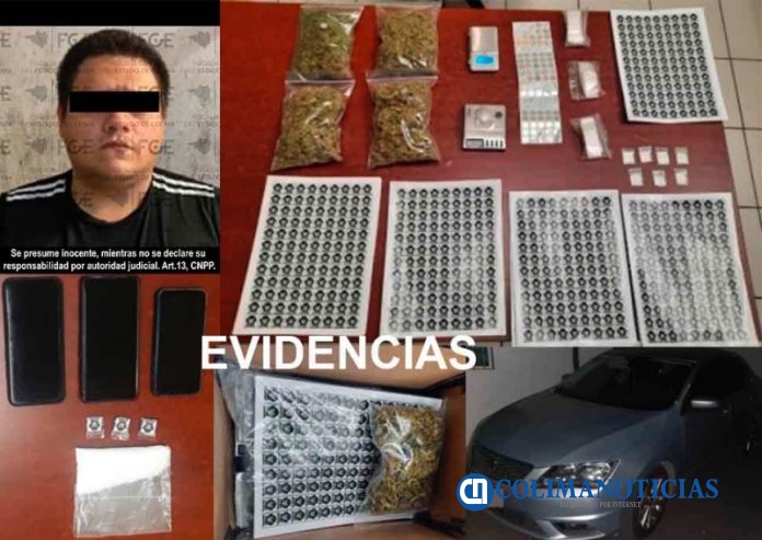 FGE detiene a un hombre por el delito contra la salud