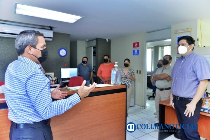 Realiza rector nuevo recorrido por el campus central_a