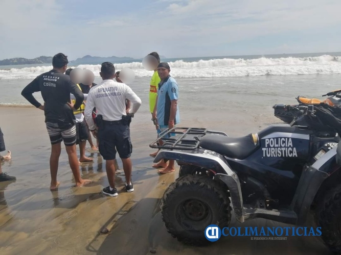 rescatan a hombres en playas