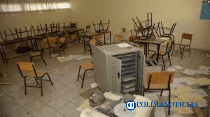 'vandalizadas' 60 escuelas