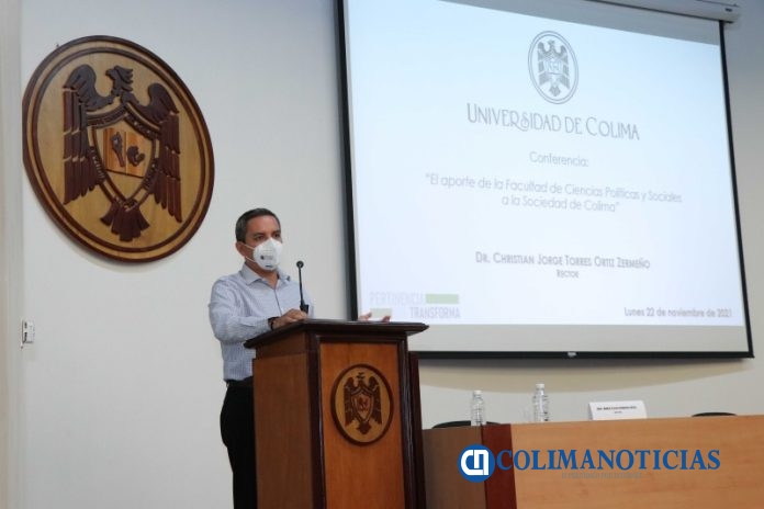PRINCIPAL_Conferencia del rector sobre aportaciones de la FCPyS