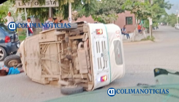 Un lesionado en choque de mototaxi vs. auto particular
