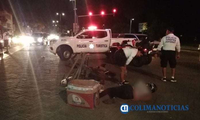 accidente de motocilista