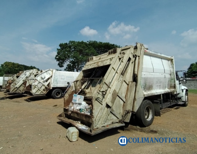 camiones de basura Colima
