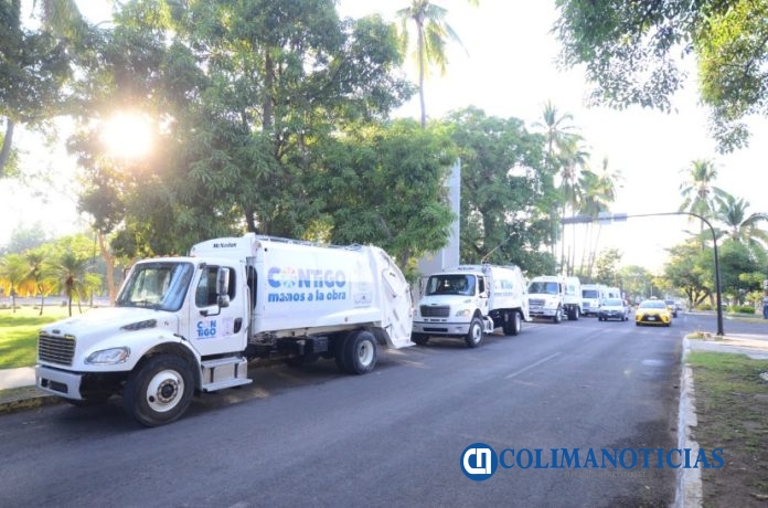 camiones recolectores de basura colima