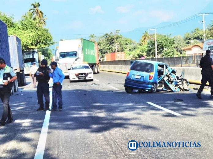 choque en autopista