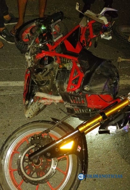 motociclistas accidente