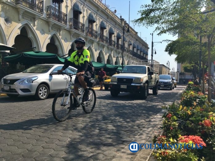 policia bici colima
