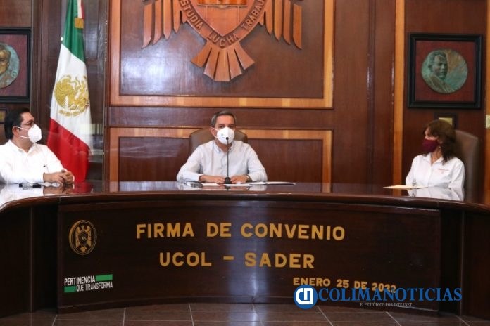 Firma de convenio UdeC-SADER