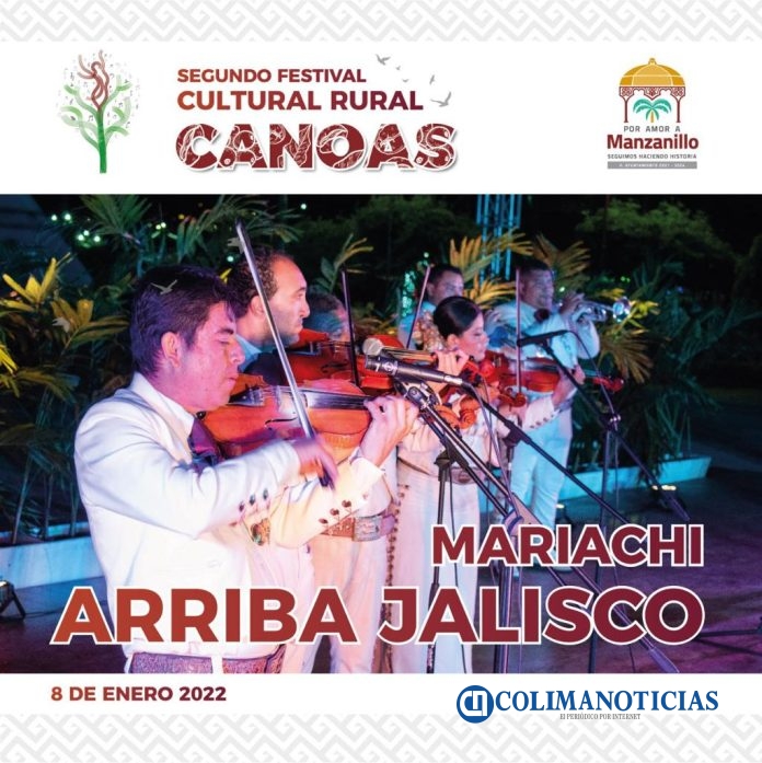 Invita el Ayuntamiento de Manzanillo el Festival Cultural Rural en Canoas
