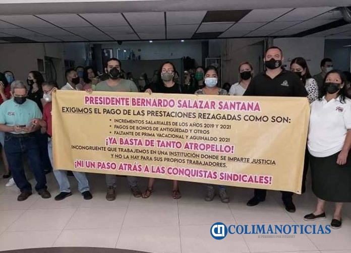 Paran actividades trabajadores del Poder Judicial