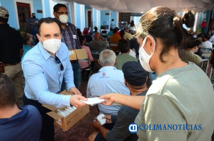 Recibe Ayuntamiento de Colima donativo de 85 mil cubrebocas