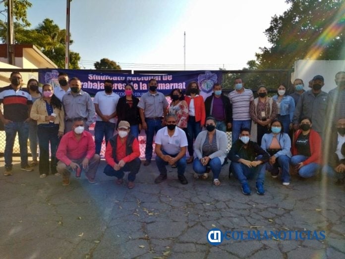 Trabajadores de Conagua Colima exigen que las oficinas centrales no sean trasladadas a Veracruz