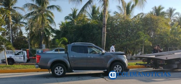choque en boulevard