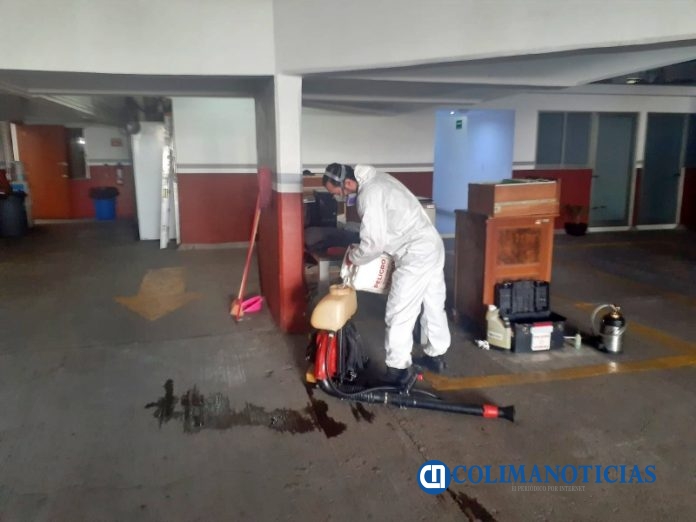 Sanitizan el Congreso por alto porcentaje de Contagios de Covid