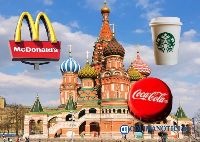 McDonald's, Starbucks y Coca-Cola se van de Rusia