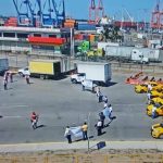 Se manifiestan choferes del transporte público en Manzanillo