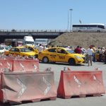 bloqueo manzanillo manifestaciones de los taxistas y urbanos