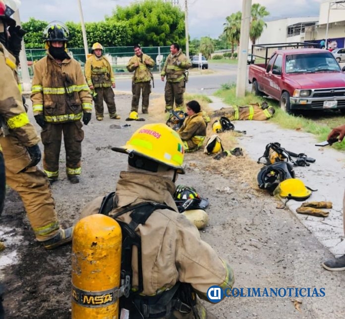entrenamiento bomberos