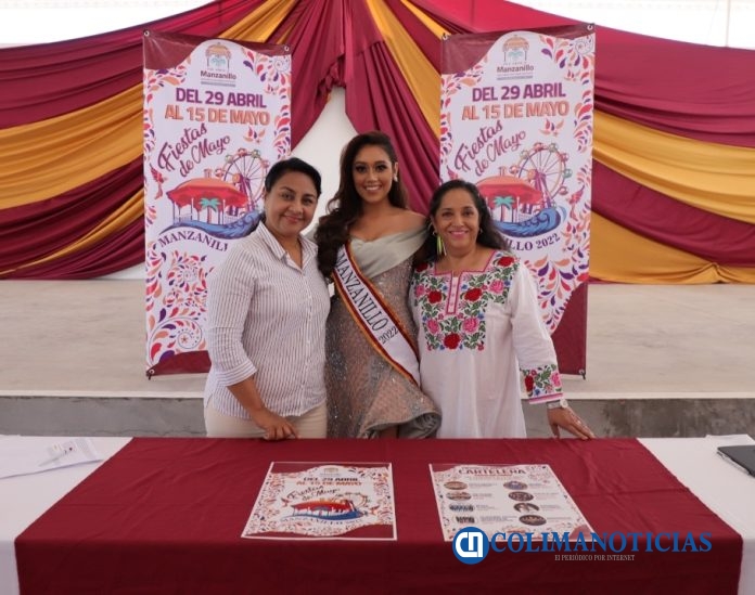 Ayuntamiento de Manzanillo anuncia las Fiestas de Mayo 2022PM