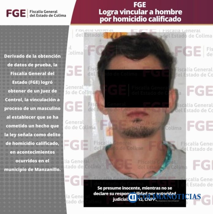 FGE logra vincular a hombre por homicidio calificado