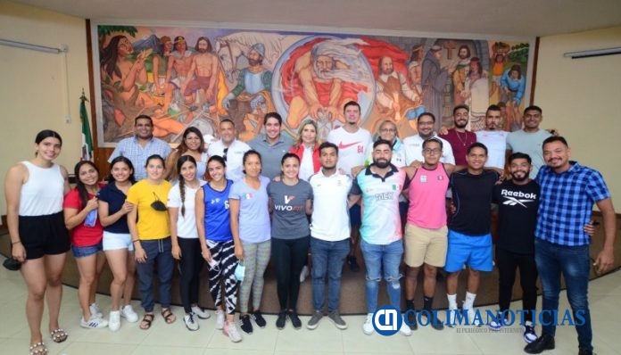 Respalda Margarita a deportistas colimenses