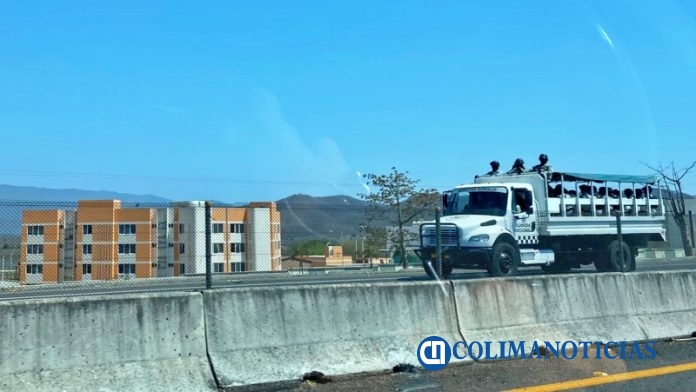 Vuelven arribar elementos de la Guardia Nacional a Colima