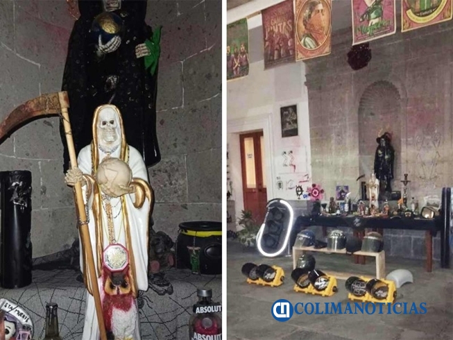 encapuchadas santa muerte