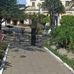 indigente en el centro de colima