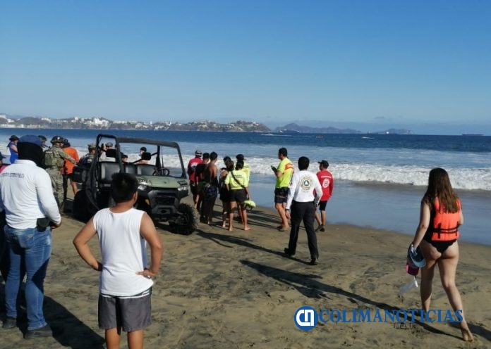 rescate en playa de Manzanillo - PC