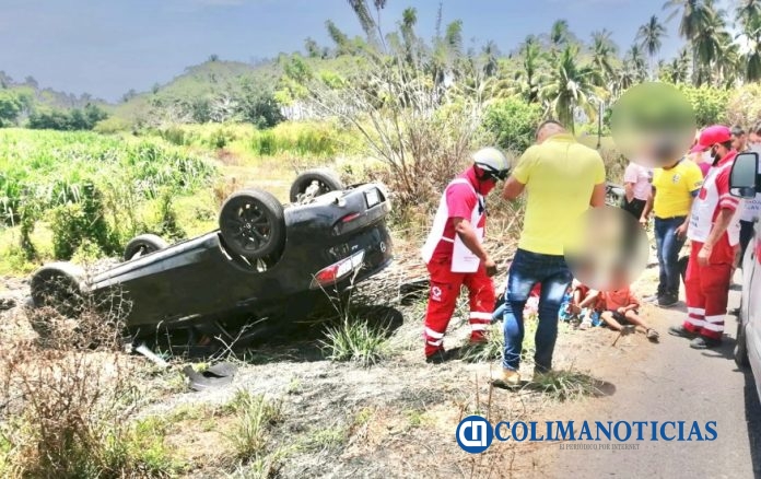 volcadura de mazda