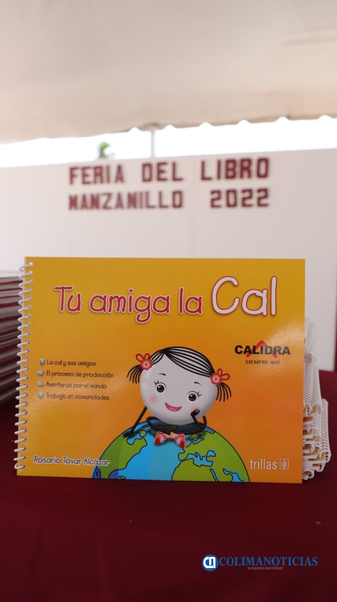 En la Feria del Libro presenta a 'Tu amiga la cal'2