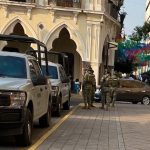 militares en centro de colima
