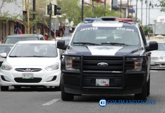 policia estatal patrullando
