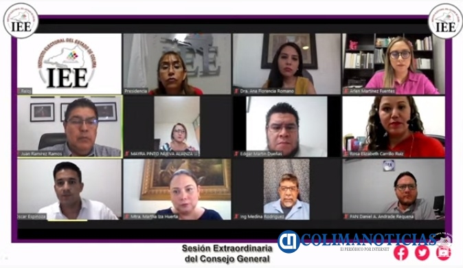 Aprueba IEE Colima movimientos a su presupuesto
