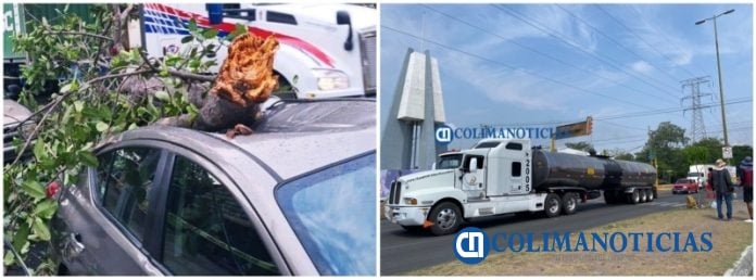 Causa bloqueo en el Libramiento caos vehicular y afectaciones en zona conurbada 22